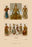 A Variety of Asian Costumes 28x42 Giclee on Canvas