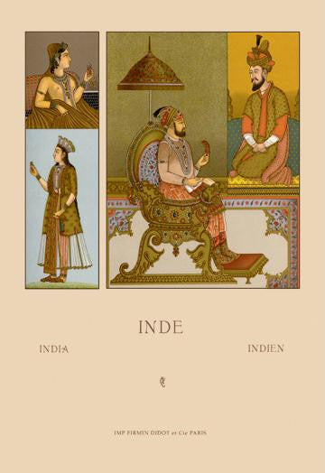 India Moguls #1 28x42 Giclee on Canvas