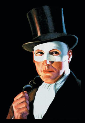 Man In The Masque 28x42 Giclee on Canvas