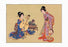 Geisha Musicians 28x42 Giclee on Canvas