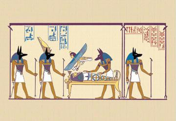 Anubis 28x42 Giclee on Canvas