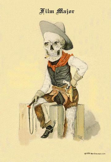 Film Major 28x42 Giclee on Canvas