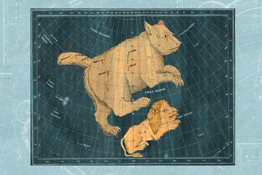 Ursa Major and Leo Minor #1 28x42 Giclee on Canvas