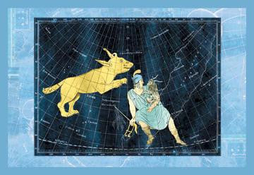 Lynx and Auriga #1 28x42 Giclee on Canvas