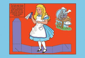 Alice in Wonderland: Drink Me 28x42 Giclee on Canvas