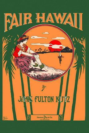 Fair Hawaii 28x42 Giclee on Canvas