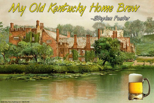 My Old Kentuck Home Brew 28x42 Giclee on Canvas