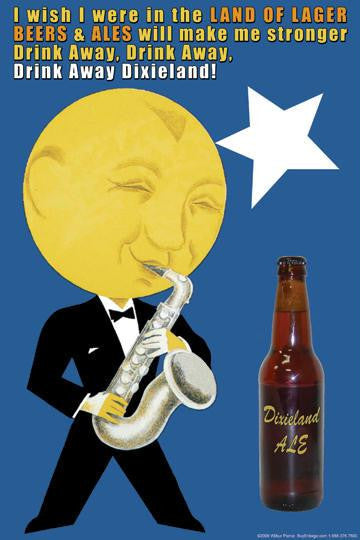 Drink Away Dixieland 28x42 Giclee on Canvas