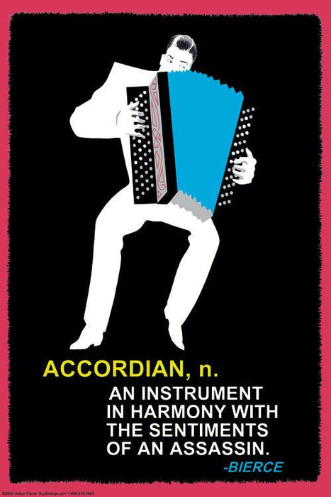 Accordian n. 28x42 Giclee on Canvas