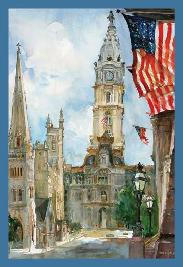 Phila. City Hall I 28x42 Giclee on Canvas