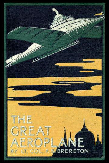 The Great Aeroplane 28x42 Giclee on Canvas