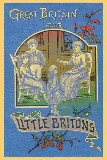 Great Britain for Little Britons 28x42 Giclee on Canvas