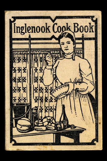 Inglenook Cook Book 28x42 Giclee on Canvas