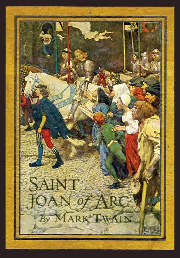 Saint Joan of Arc 28x42 Giclee on Canvas