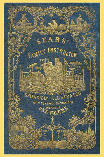 Sears' Family Instructor 28x42 Giclee on Canvas