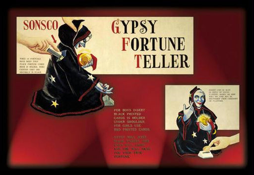 Gypsy Fortune Teller Instructions 28x42 Giclee on Canvas