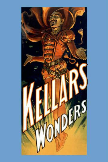 Kellar&#39;s Wonders 28x42 Giclee on Canvas