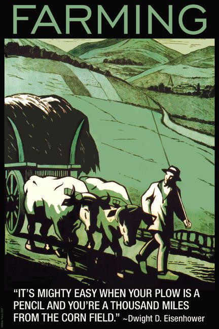 Farming 28x42 Giclee on Canvas