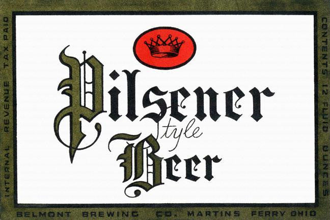 Pilsener Style Beer 28x42 Giclee on Canvas