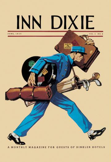 Inn Dixie 12x18 Giclee on canvas