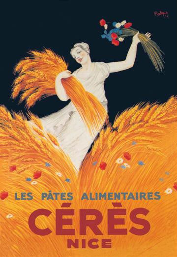 Les Pates Alimentaires 12x18 Giclee on canvas