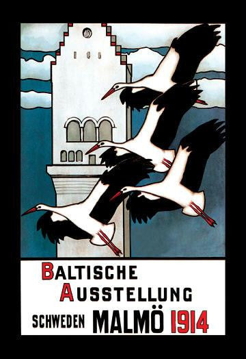 Baltische Ausstellung 12x18 Giclee on canvas