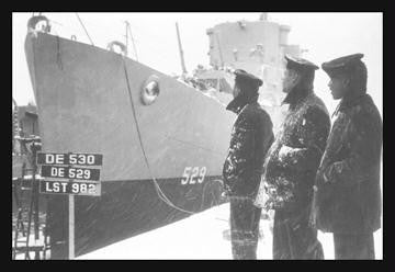 Negro Sailors of the USS Mason 12x18 Giclee on canvas