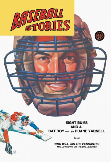 Baseball Stories: Eight Bums and a Batboy #2 12x18 Giclee on canvas