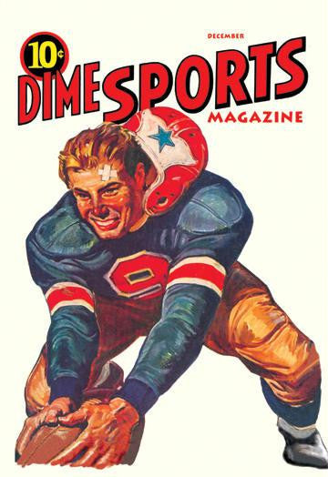 Dime Sports Magazine 12x18 Giclee on canvas