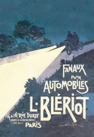 Fanaux Pour Automobiles 12x18 Giclee on canvas