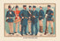 U.S. Navy Uniforms 1899 #3 12x18 Giclee on canvas