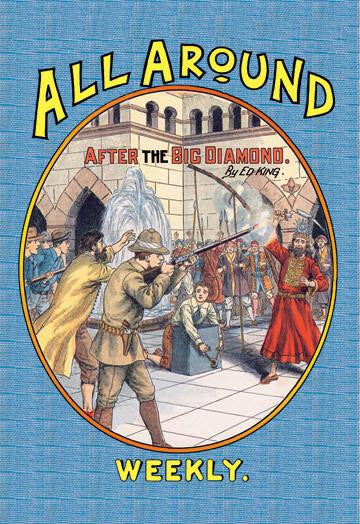 All Around Weekly: After the Big Diamond 12x18 Giclee on canvas