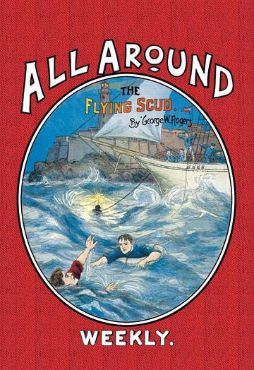 All Around Weekly: The Flying Scud 12x18 Giclee on canvas