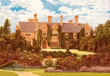 Oxley Manor 12x18 Giclee on canvas