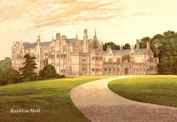 Rushton Hall 12x18 Giclee on canvas