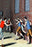 Getting Physical on the Basketball Court 12x18 Giclee on canvas