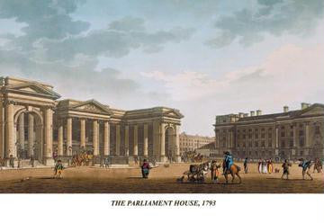 The Parliament House  1793 12x18 Giclee on canvas