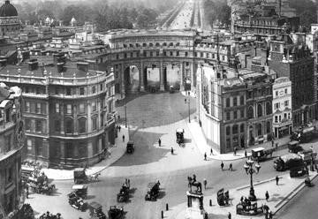 Admiralty Arch  London 12x18 Giclee on canvas