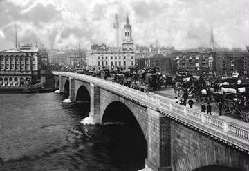 London Bridge 12x18 Giclee on canvas