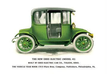 The New Ohio Electric (Model 4I) 12x18 Giclee on canvas