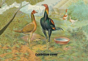 Exhibition Game 12x18 Giclee on canvas