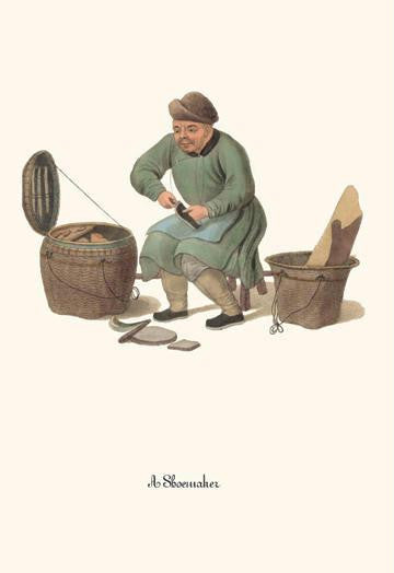 A Shoemaker 12x18 Giclee on canvas