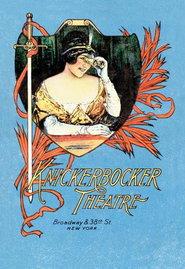 Knickerbocker Theatre 12x18 Giclee on canvas