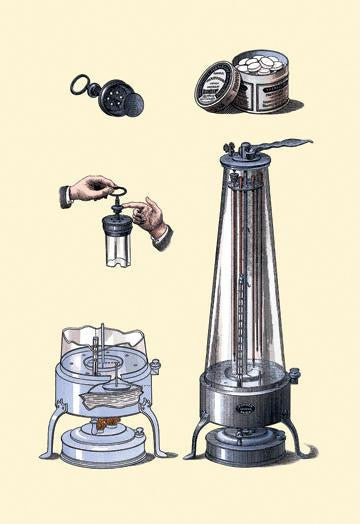 Sterilization Instruments #2 12x18 Giclee on canvas