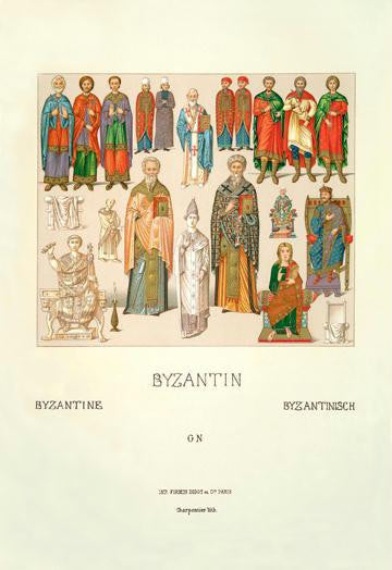 Byzantin 12x18 Giclee on canvas