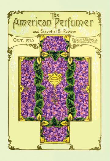 American Perfumer and Essential Oil Review  October 1910 12x18 Giclee on canvas