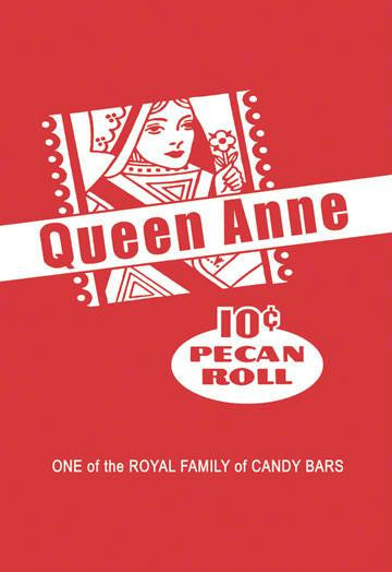 Queen Anne Pecan Roll 12x18 Giclee on canvas