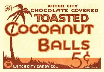 Toasted Cocoanut Balls #2 12x18 Giclee on canvas