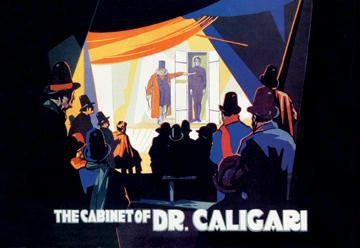 The Cabinet of Dr. Caligari 12x18 Giclee on canvas