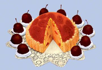 Spanish Bomb Cake 12x18 Giclee on canvas